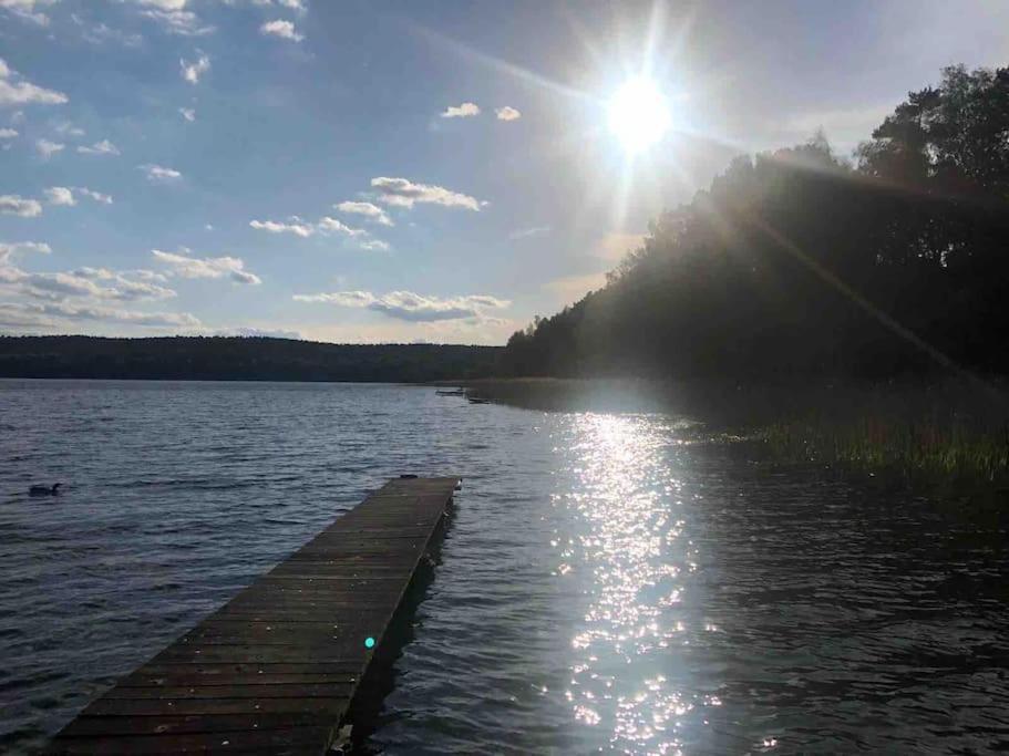 Seeblick Eins Im Waldschloesschen Wendisch Rietz Exterior foto
